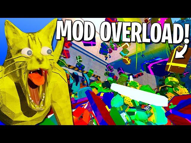 How Many MODS Does It Take To CRASH YOUR GAME?! (Animal Company VR)