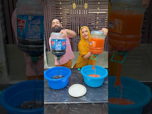 The Drink Bottle Pouring Challenge Who Applies Cream On Their Face? #familygames #familychallenge
