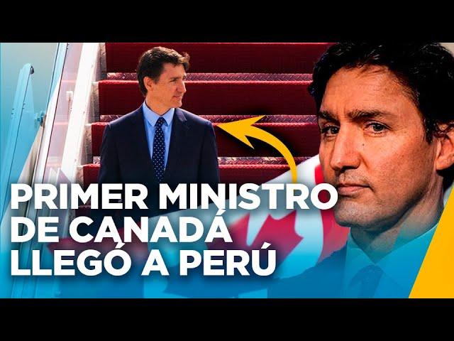 PRIMER MINISTRO DE CANADÁ JUSTIN TRUDEAU LLEGA A PERÚ | LATINA EN VIVO