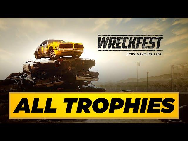 Wreckfest - Full Platinum Trophy Guide (PS4 & PS5) | FREE On PS Plus & Easy PS Now Platinum