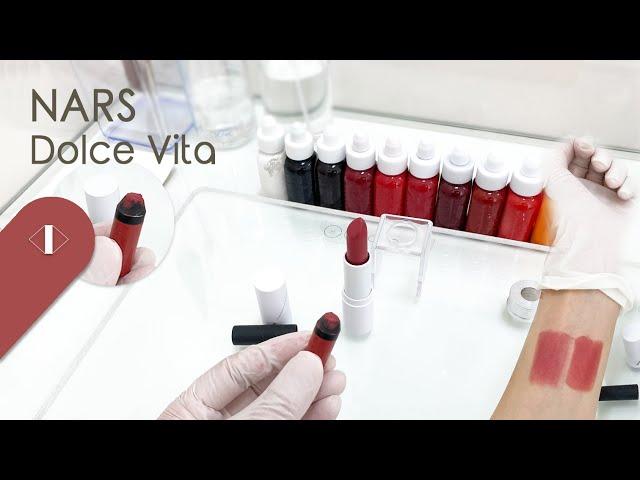 [WARM] '나스 돌체비타' 다써서 만들었음I  How to make lipstick by HUER's DIY kit