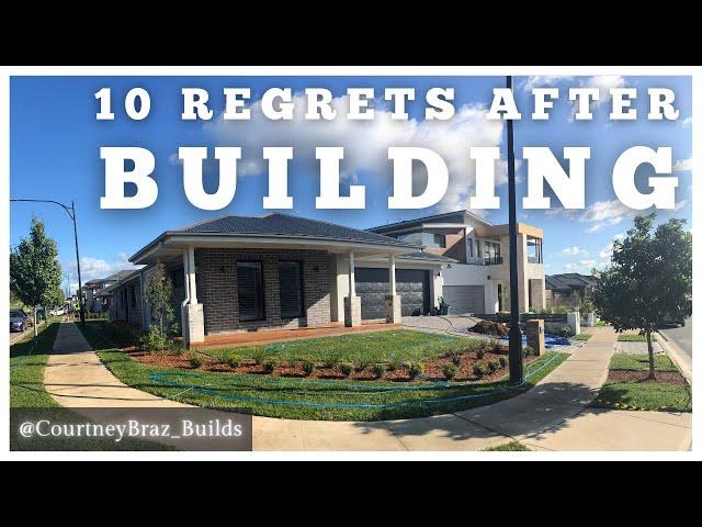 10 Home Build Regrets | Tips for new construction