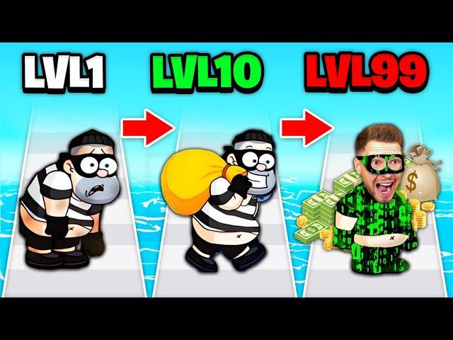 LEVEL 1 vs. LEVEL 99 GEFÄNGNISAUSBRUCH CHALLENGE! (Jailbreak)