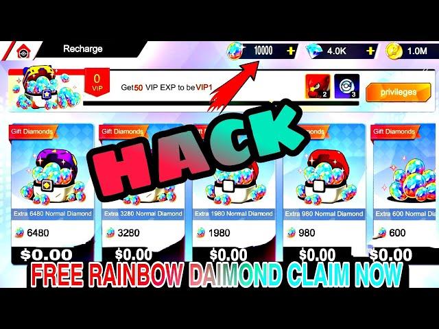 How to get unlimited Rainbow Daimond in Monster Gigantamax||Unlimited||HACKGOD GAMING