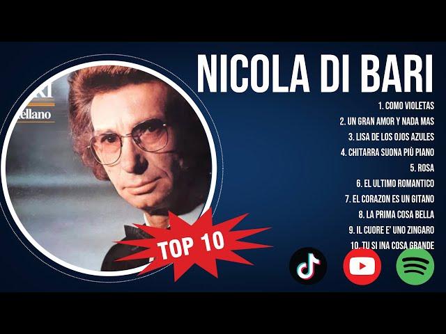 Nicola Di Bari The Latin songs ~ Top Songs Collections