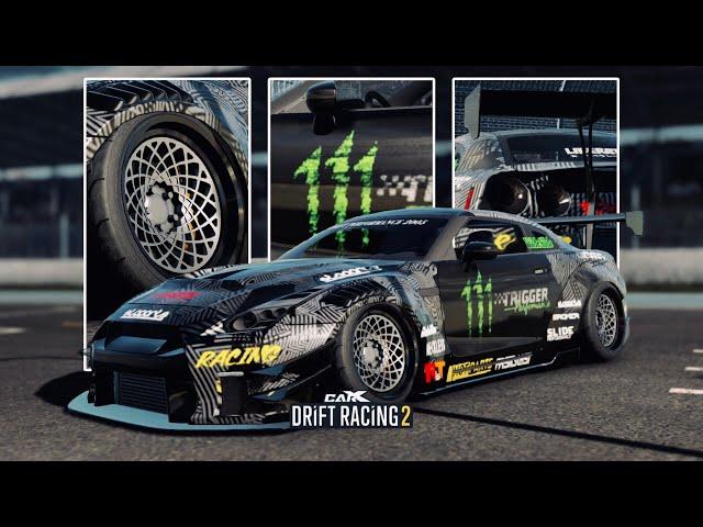 Atlas GT ( Nissan GTR R35 ) • MONSTER ENERGY LIVERY • CarX Drift Racing 2