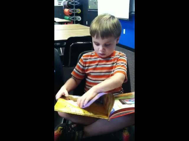 Blake "reading"