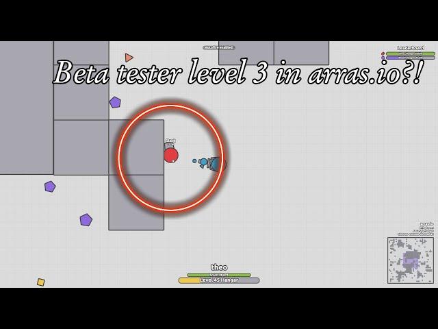 Beta Tester level 3 on arras.io?!