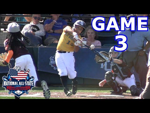 CALIFORNIA BOUNCES BACK IN GAME 3! | 2024 PG National All-State 11U Games #3