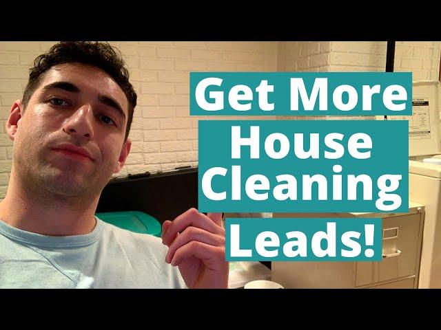 Facebook Advertising for House Cleaners! - Facebook Lead Ad for Beginners