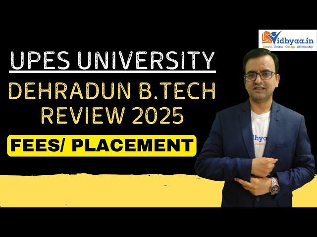 UPES UNIVERSITY DEHRADUN | B.TECH REVIEW 2025 | PLACEMENTS | ADMISSION | FEES #upesuniversitybtech