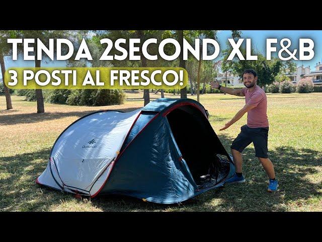 Quechua 2Second XL Fresh&Black 3 posti - La svolta!