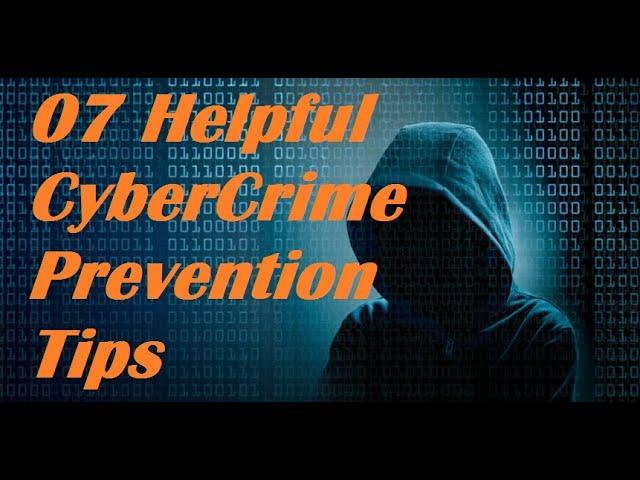 CyberCrime Prevention Tips | Helpful CyberCrime Tips to go Online