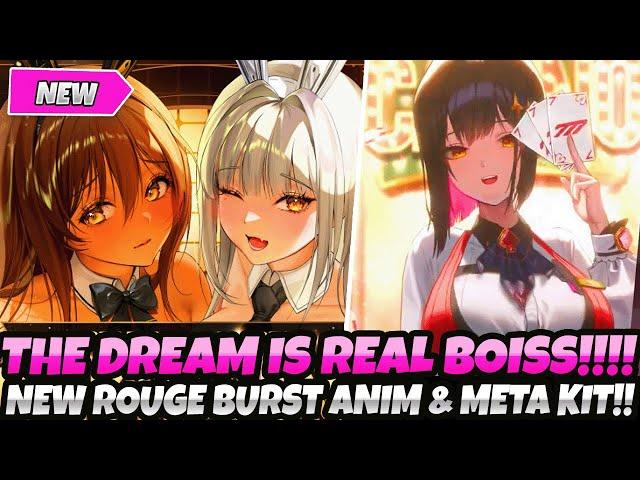 *THE DREAM IS REAL BOISS!* NEW ROUGE BURST ANIMATION + META SKILL KIT DETAILS (Nikke Goddess Victory