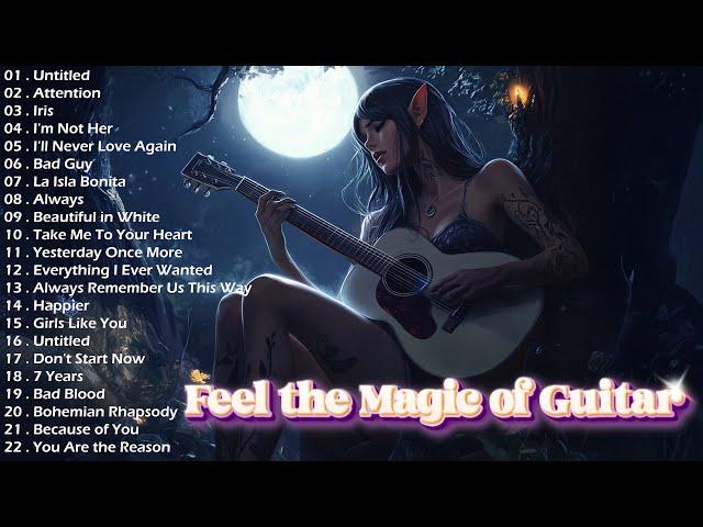 Top 100 Instrumental Guitar Melodies  Best Relaxing Romantic Music of All Time