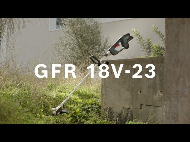 Bosch | Outdoor Power Equipment | 18V Cordless 2-in-1 Line Trimmer & Brushcutter | GFR 18V-23