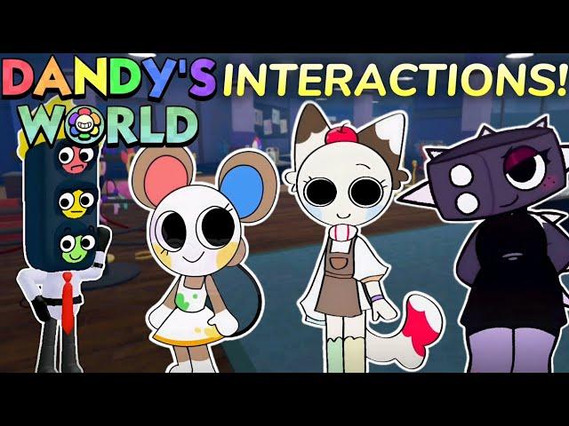 Giving YOUR Dandys World OC's Interactions! ️ | Part 4