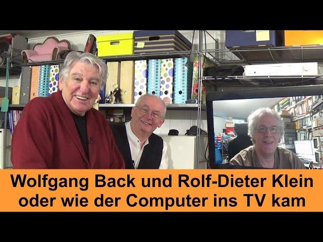 Pioniere des Computerjournalismus: Wolfgang Back und Rolf-Dieter Klein - HIZ120