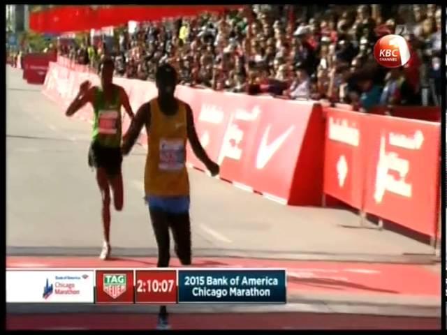 Dickson Chuma, Florence Kiplagat win Chicago marathon