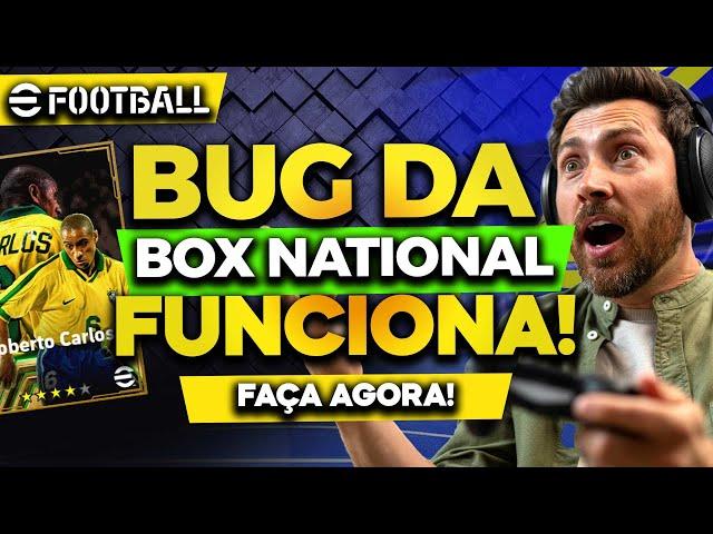 EFOOTBALL 2024: BOMBA! BUG DA BOX EPIC NATIONAL - TIREI O ROBERTO CARLOS ÉPICO!