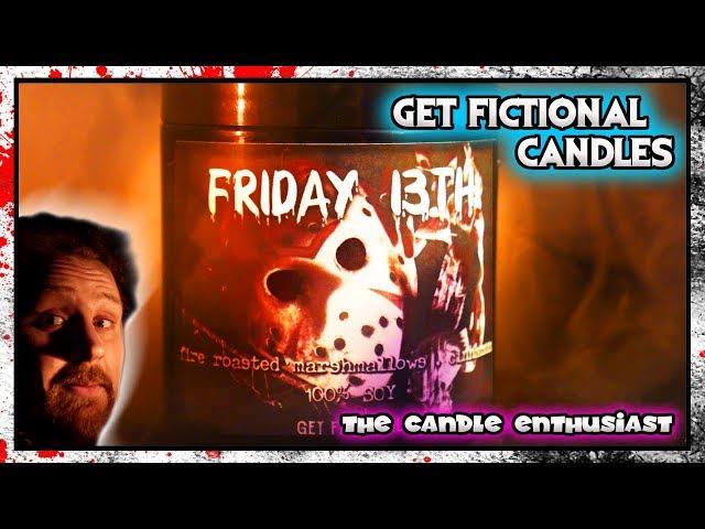 Halloween Candles - GET FICTIONAL - Friday The 13th - Sleepy Hollow - Frankenstein