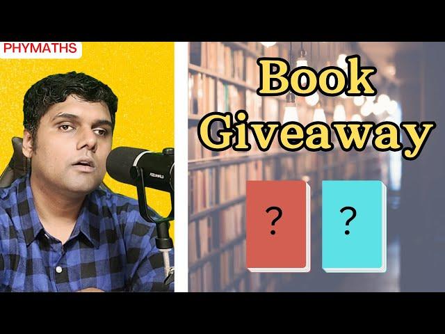 I am doing a book giveaway