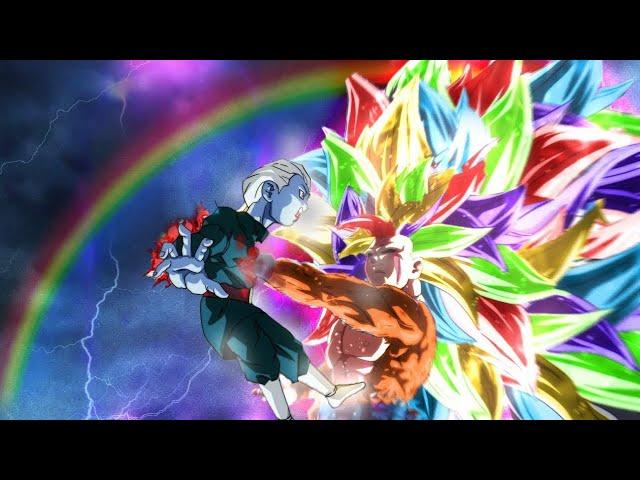 The truth revealed and Goku highest level of Rainbow ends all the angels with one finger at once.