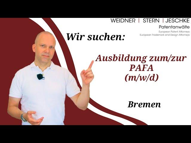 Wir suchen Dich! -- Ausbildung zum/zur PAFA 2023 in Bremen