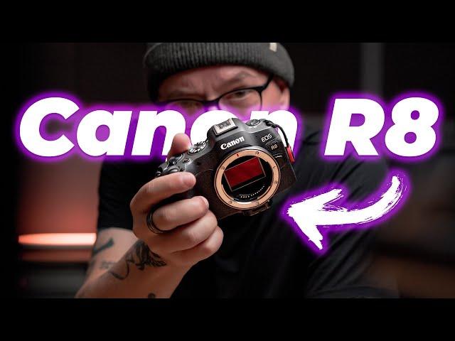 Eu NÃO ESPERAVA que esta CÂMERA fosse… (Canon R8)