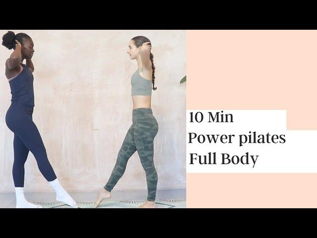 QUICK 10MIN PILATES FOR STRENGTH - FULL BODY AT-HOME WORKOUT