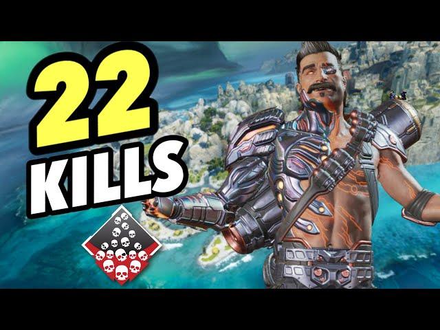 22 Kill Game W/ Fuse In Season 11 (Apex Legends)