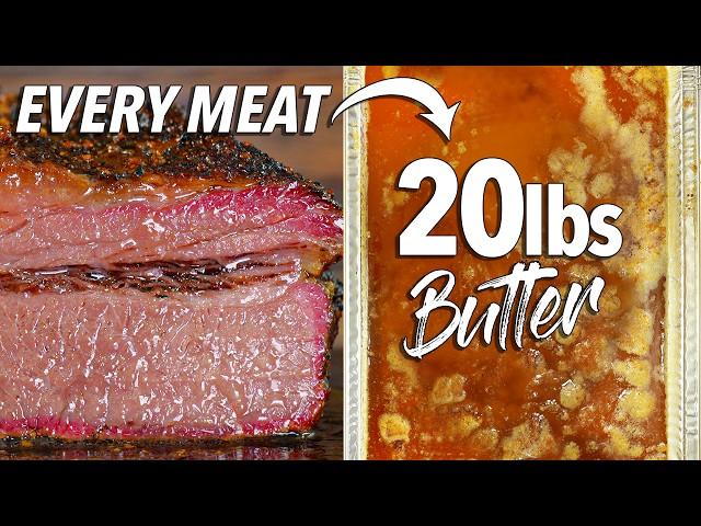 I cooked every meat in 20lbs of BUTTER and gave to PROs!