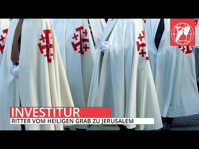 LIVE: Investiturgottesdienst der Ritter vom Heiligen Grab zu Jerusalem