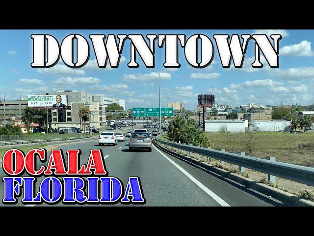 Ocala - Florida - 4K Downtown Drive