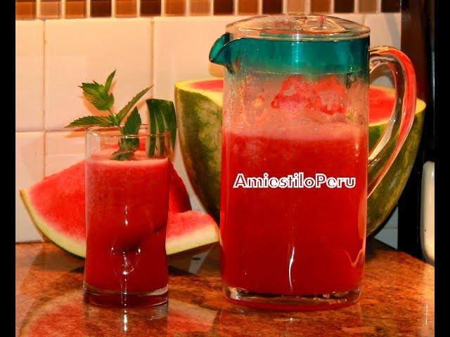 REFRESCANTE JUGO DE SANDIA 2017