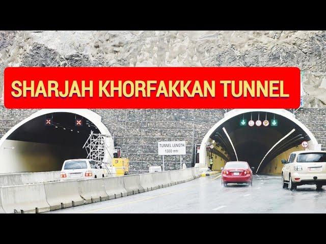 Sharjah Khorfakkan Tunnel || Tunnel drive