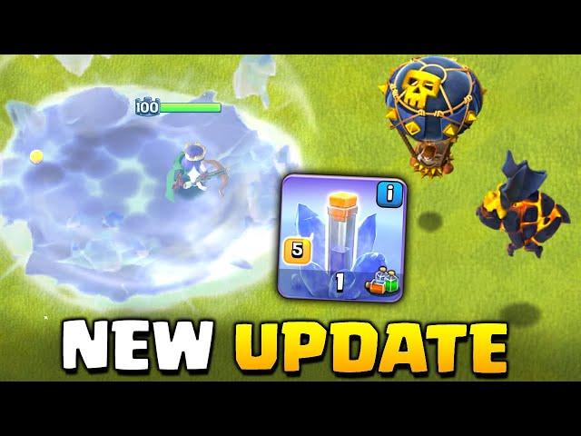 New Ice Block Spell and Troop Levels in Clash of Clans!
