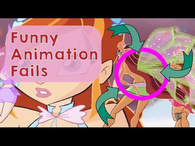 Winx Club - FUNNY animation Fails