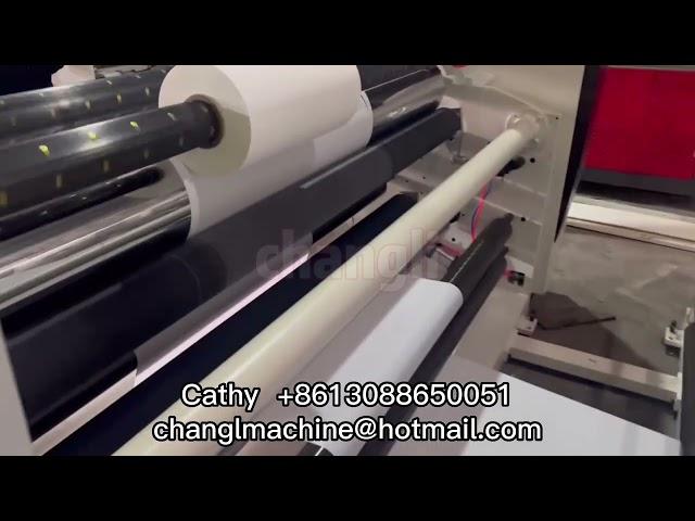 High speed toilet paper tissue paper slitter rewinder slitting rewinding machine