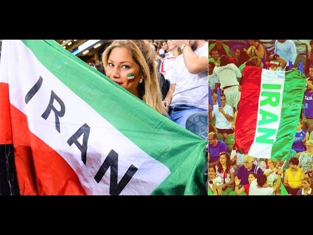 Iranian fans support national team of Chicago | VNL 2018