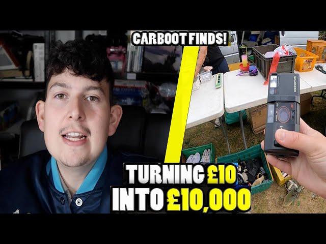 HOW TO MAKE OVER £500 RESELLING IN THE UK I £10 TO £10,000 CHALLENGE EPISODE 8