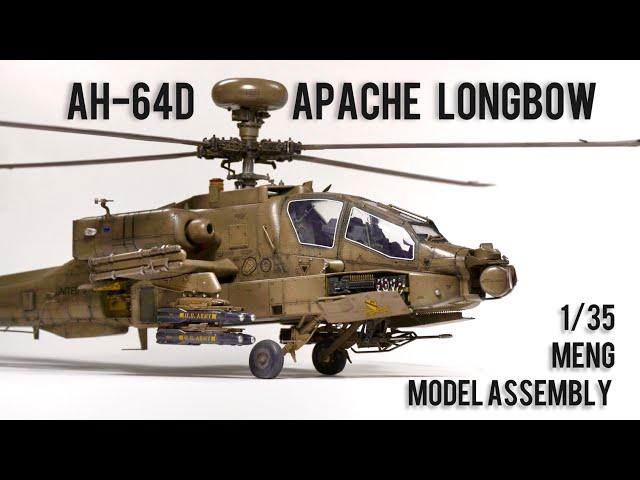 Boeing AH-64D Apache Longbow  Meng 1/35 - сборка модели/model assembly