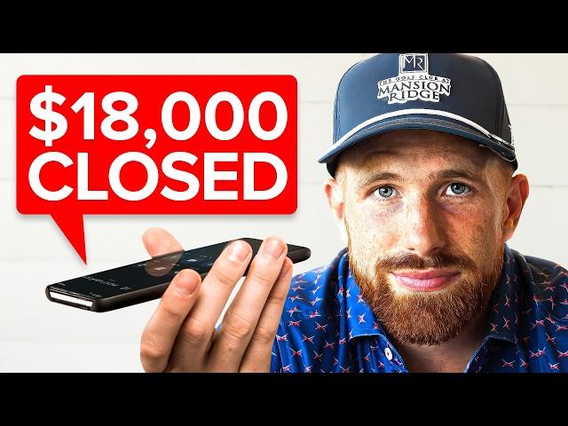 Closing a $18,000 Deal (live sales call)