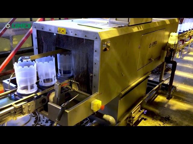 Limex bucket and vase washer