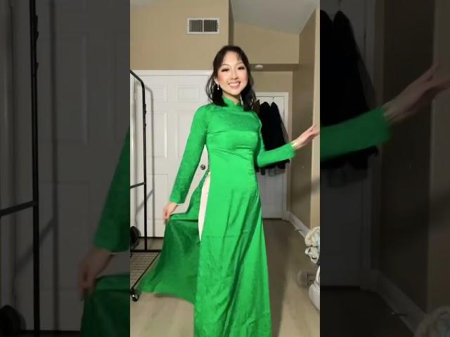 Help me choose which one to wear for lunar new year! #aodai #vietnamese #tet #lunarnewyear