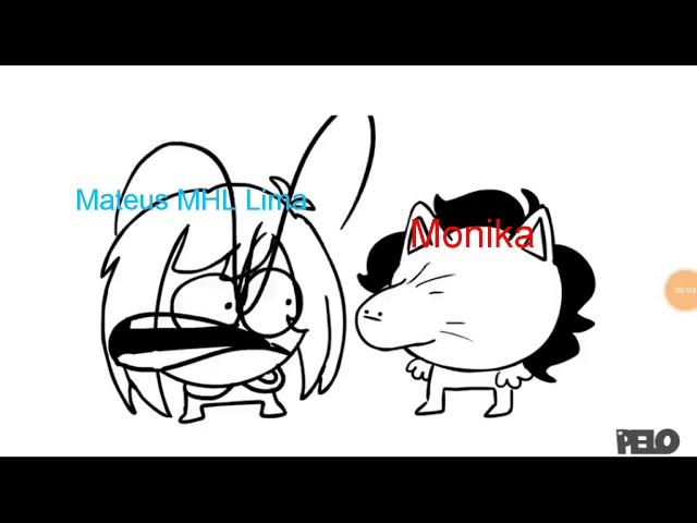 Mateus MHL Lima vs Monika  (com dublagem )