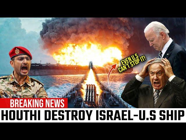 Netanyahu FRUSTATED! H0uthis Launch Crazy Missile, Destroying Enemy Ship in 3 Seconds!