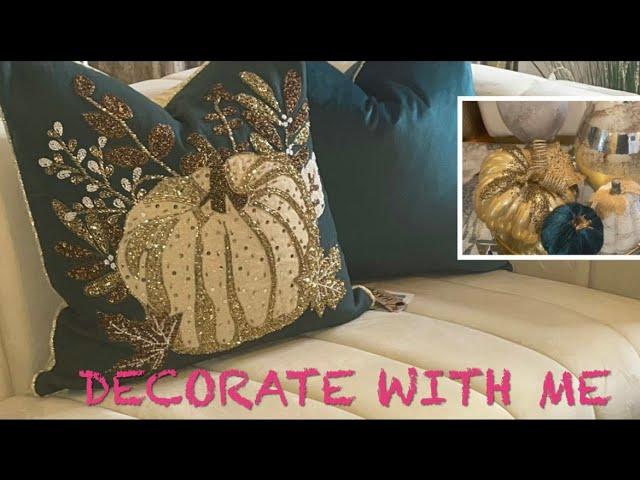 DECORATE WITH ME  MODERN GLAM LIVING ROOM #JUST BEING ME DEVANISE