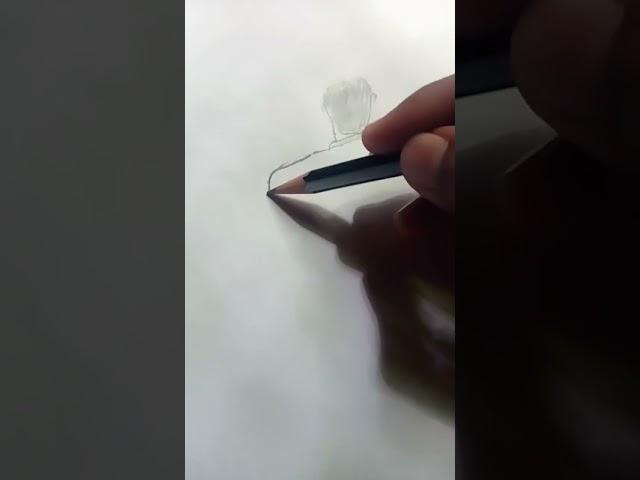 Rashid pencil drawing #boy and girl#️️ #subscribetomychannel #‍️‍#