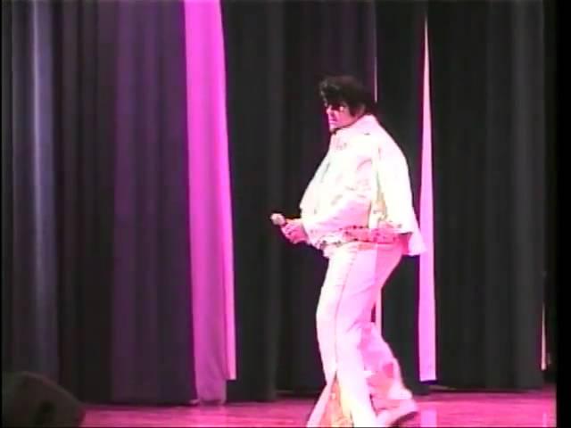 Elvis Tribute Artist at work 2008